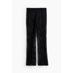 Pantaloni de plaja tricotati ajurat