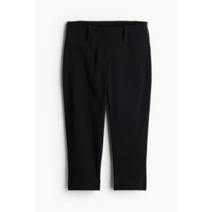 Pantaloni capri cu fente la tiv