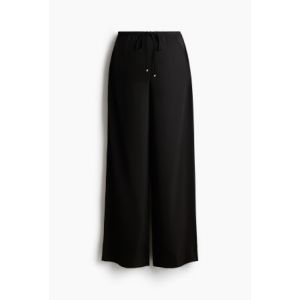 Pantaloni largi cu snur