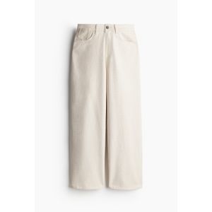 Pantaloni din twill cu motive