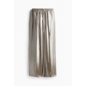 Pantaloni largi cu snur