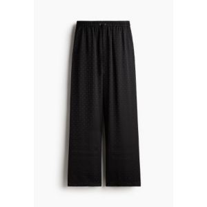 Pantaloni largi cu snur
