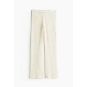 Pantaloni de plaja tricotati ajurat