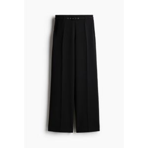 Pantaloni largi cu cordon