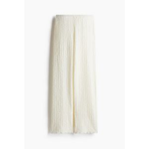 Pantaloni texturati largi