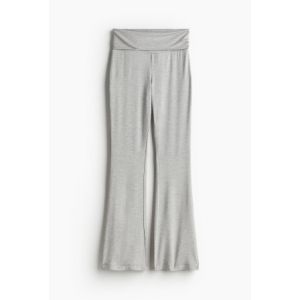 Pantaloni evazati din jerseu