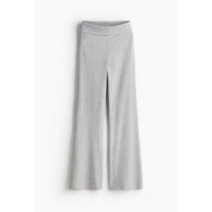 Pantaloni evazati din jerseu
