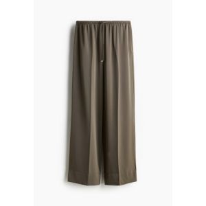 Pantaloni largi cu snur