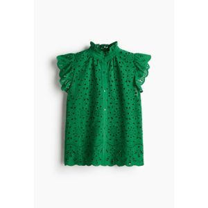 Bluza cu broderie englezeasca