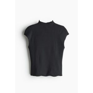 Top reiat cu guler inalt