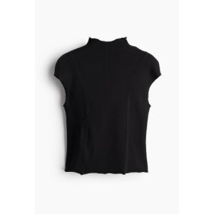 Top reiat cu guler inalt