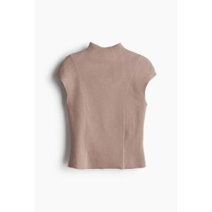Top reiat cu guler inalt
