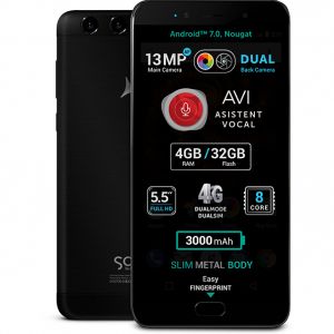 Telefon ALLVIEW X4 Soul Lite, 32GB, 4GB RAM, Dual SIM, Black