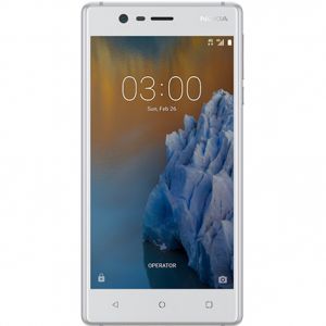 Telefon NOKIA 3, 16GB, 2GB RAM, dual sim, Silver White