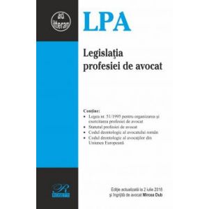 LEGISLATIA PROFESIEI DE AVOCAT - (2018-07-02)