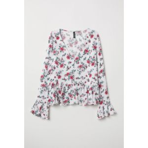 Bluza in V cu nasturi