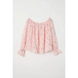 Bluza cu umerii goi