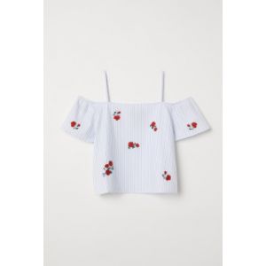 Bluza cu umerii goi