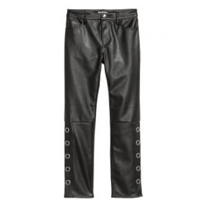 Pantaloni de imitatie de piele
