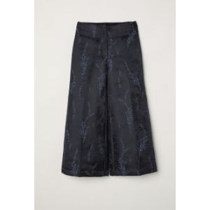 Pantaloni cu motiv jacard