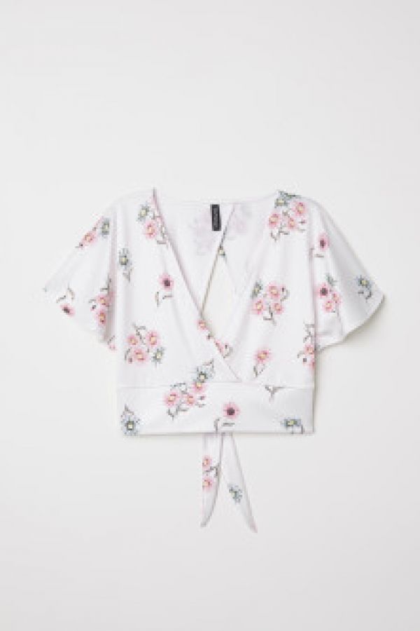  Bluza cu decolteu in V