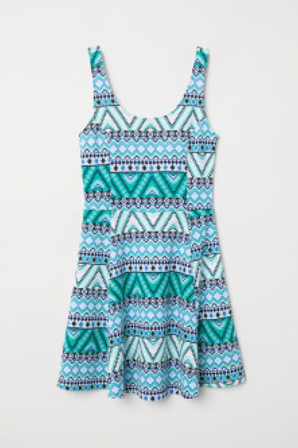  Rochie fara maneci de jerseu