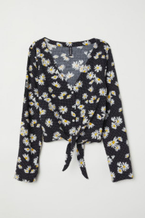  Bluza cu snur in fata
