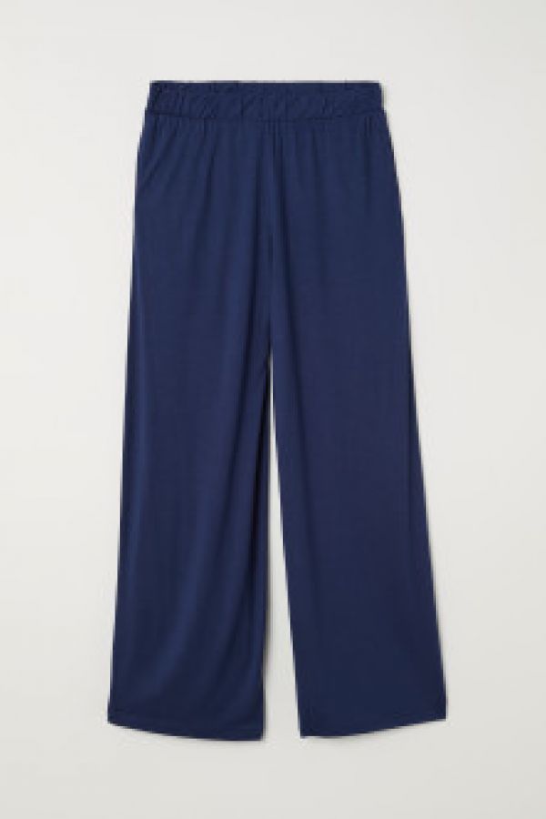  Pantaloni largi de jerseu