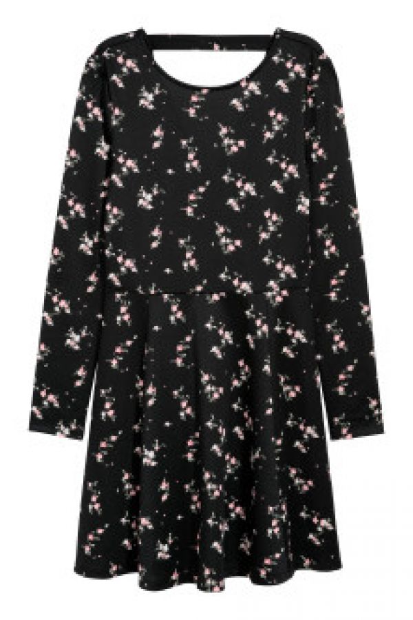  Rochie de jerseu cu motive