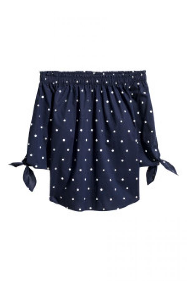  Bluza cu umerii goi