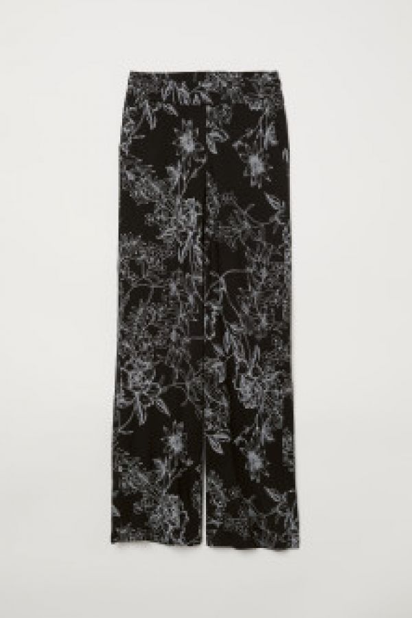  Pantaloni largi de jerseu
