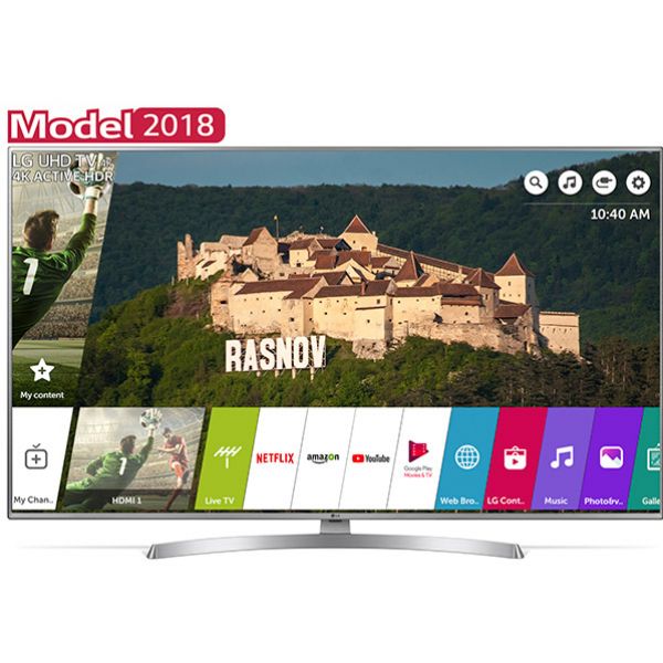  Televizor LED Smart Ultra HD 4K, HDR, 139 cm, LG 55UK6950PLB