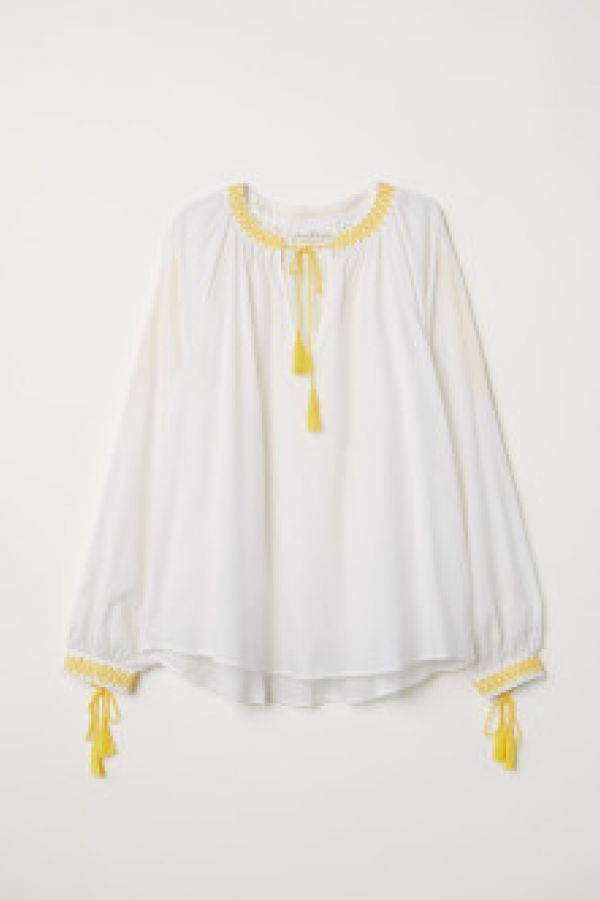  Bluza cu broderie