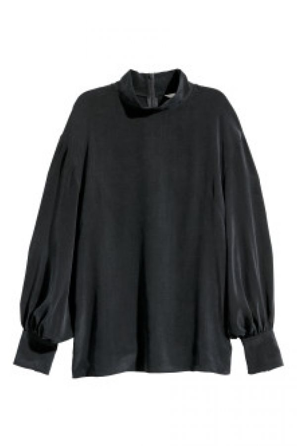  Bluza cu guler ridicat