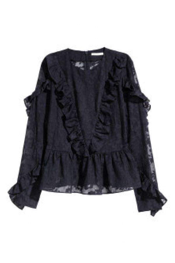  Bluza cu volane