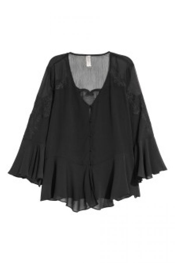  Bluza larga de sifon