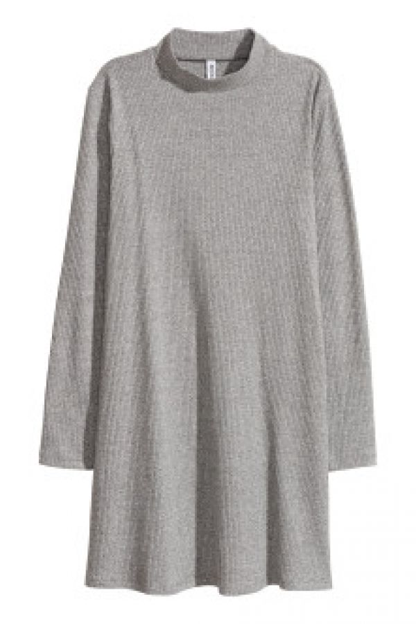  Rochie cu guler inalt