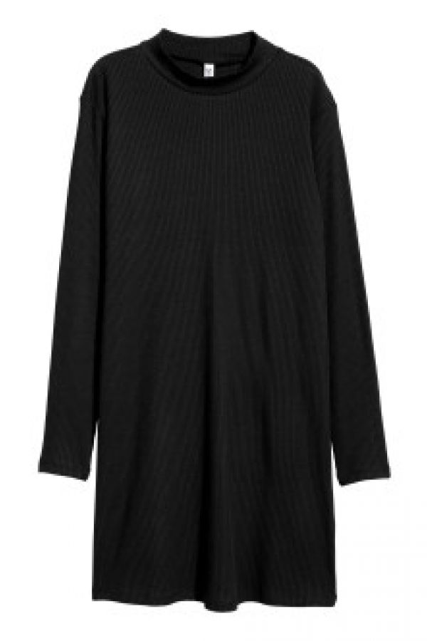  Rochie cu guler inalt