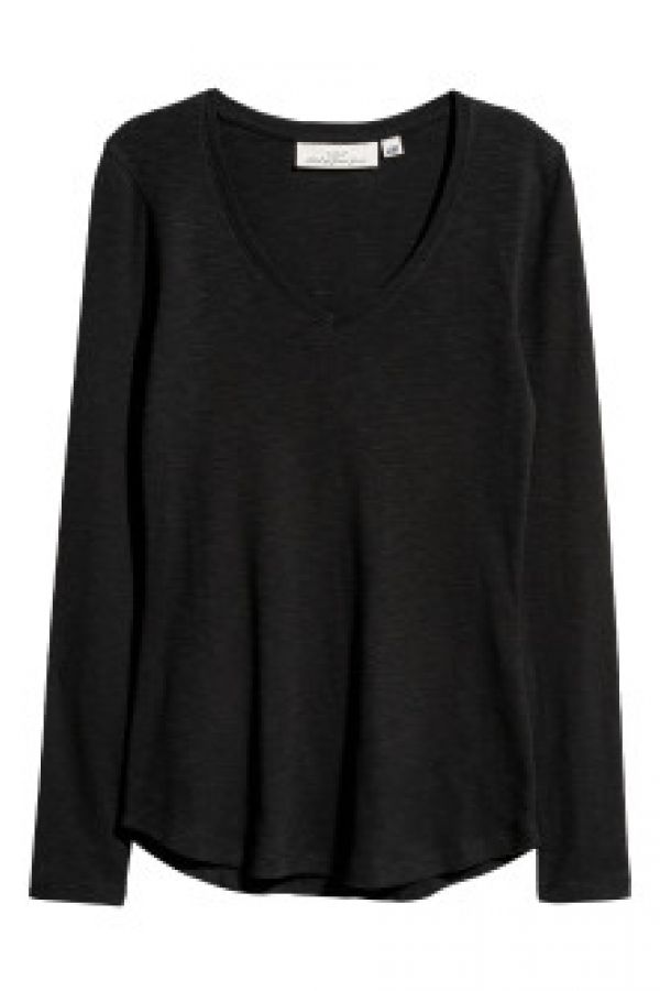  Bluza de jerseu cu flameuri