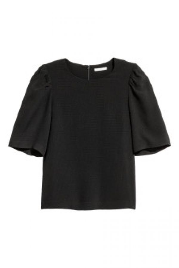  Bluza cu maneci bufante