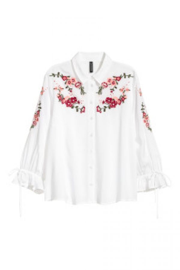  Bluza cu broderie