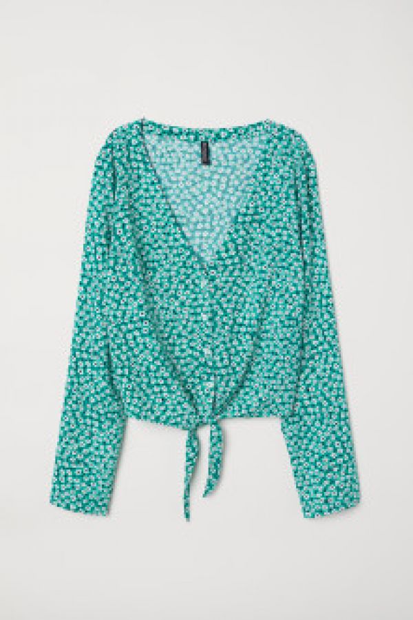  Bluza cu snur in fata