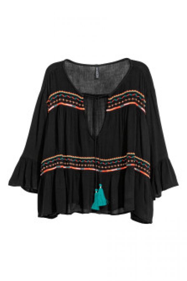  Bluza cu broderie