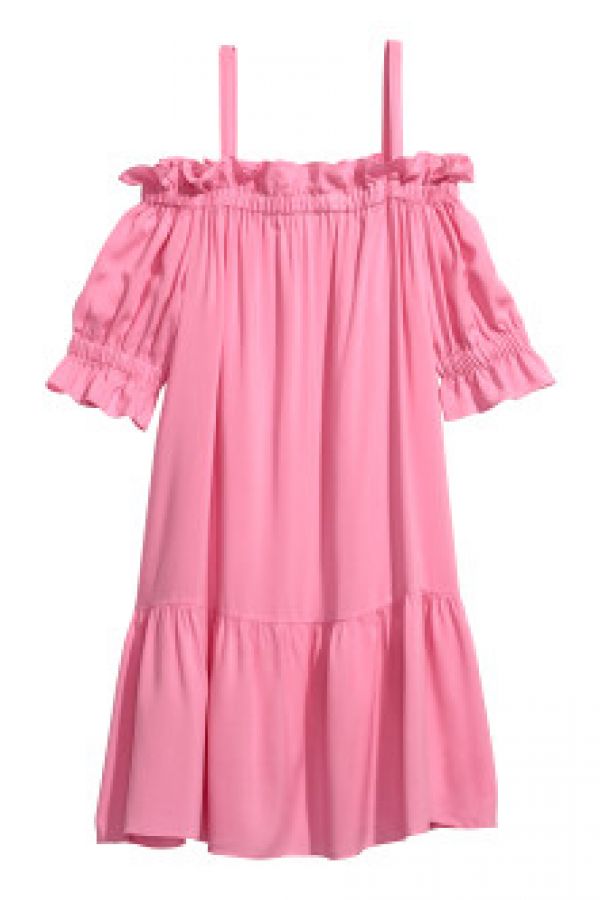  Rochie cu umerii goi