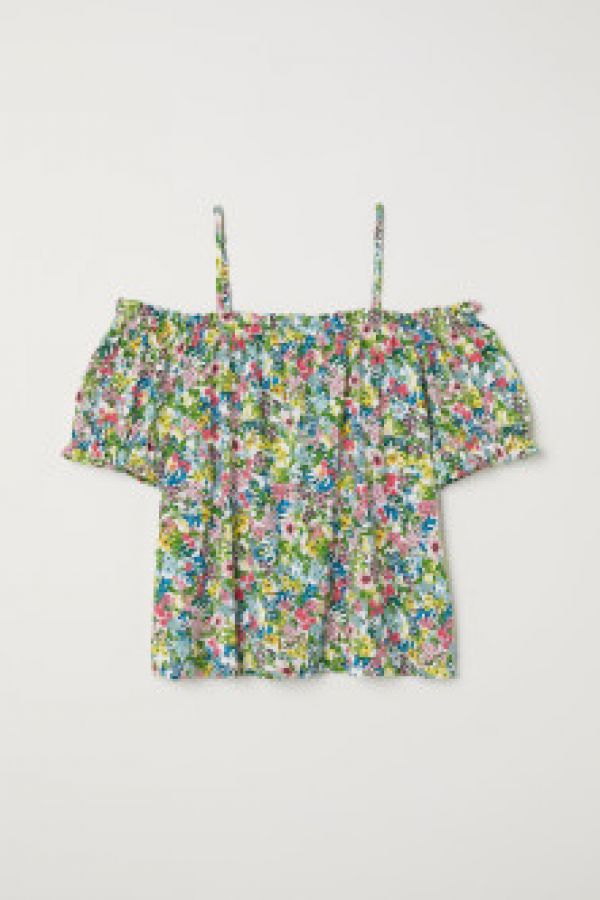  Bluza cu umerii goi