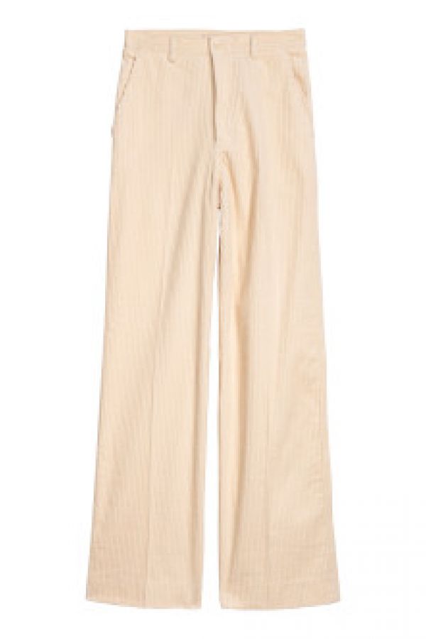  Pantaloni largi de catifea