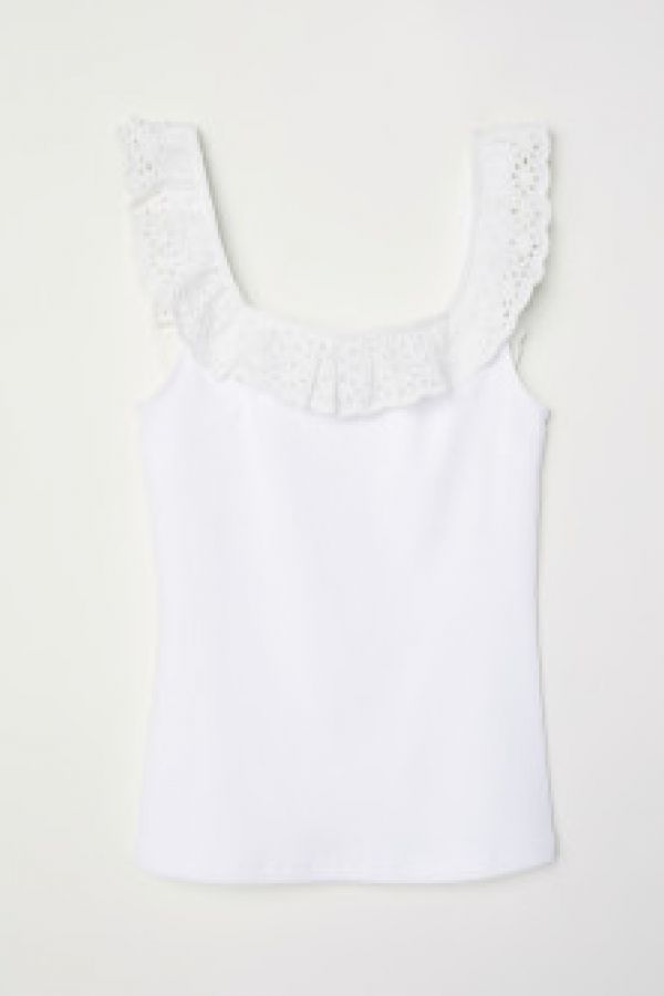  Bluza de jerseu cu broderie