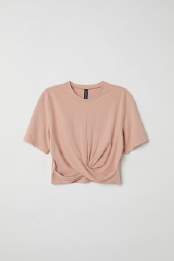  Bluza de jerseu cu nod