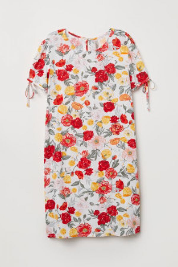 Rochie cu maneci bufante