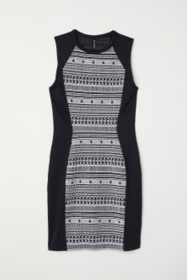  Rochie fara maneci de jerseu